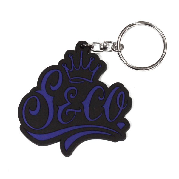 画像1: [SLIP&Co.]-Key Ring-Blue- (1)