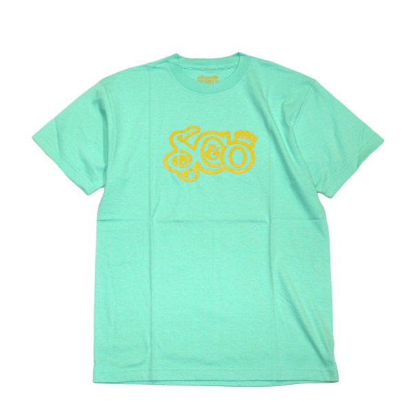 画像1: [SLIP&Co.]-LOGO TEE-Lt Blue- (1)