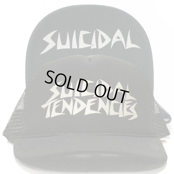 画像1: [SUICIDAL TENDENCIES]-Mesh Cap-BLACK/SILVER- (1)