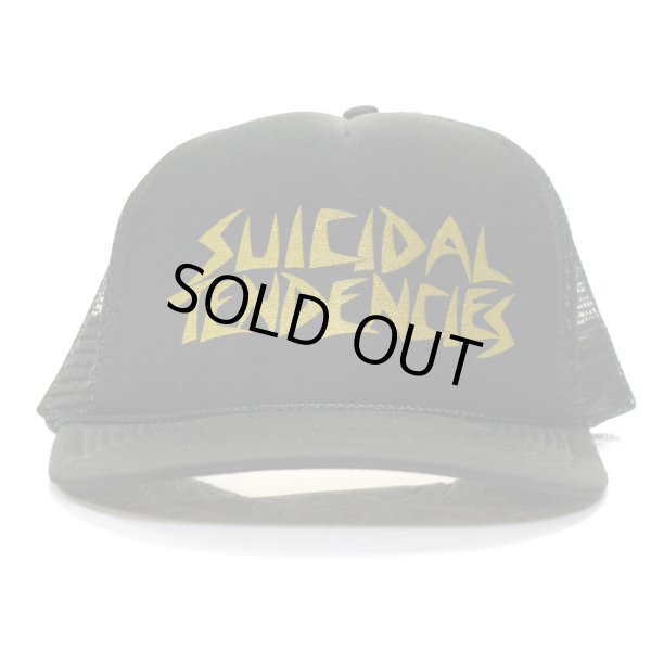 画像2: [SUICIDAL TENDENCIES]-Mesh Cap-BLACK/GOLD- (2)