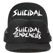 画像1: [SUICIDAL TENDENCIES]-Mesh Cap-BLACK/WHITE- (1)