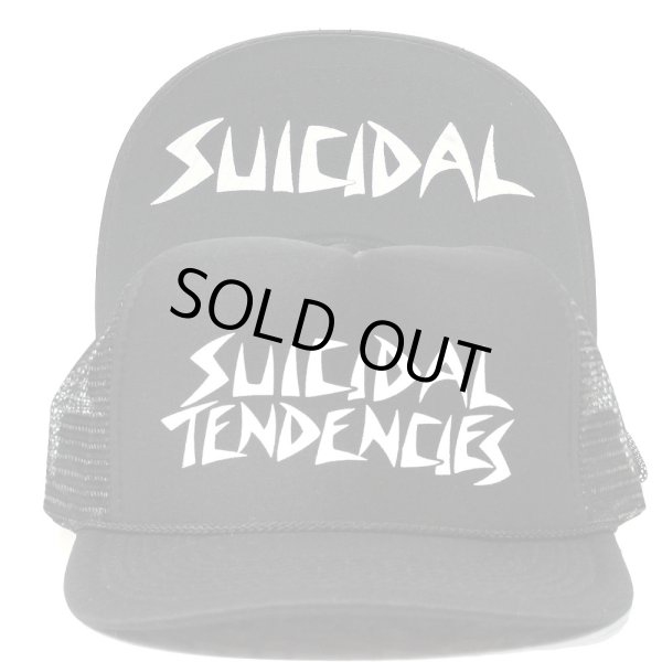 画像1: [SUICIDAL TENDENCIES]-Mesh Cap-BLACK/WHITE- (1)