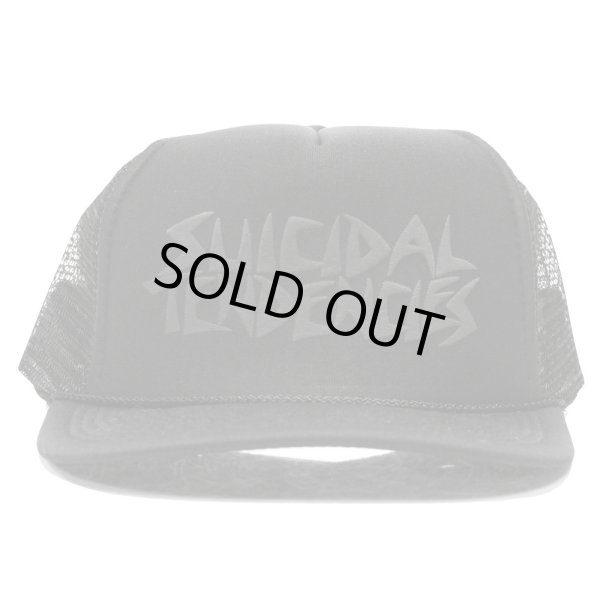 画像2: [SUICIDAL TENDENCIES]-Mesh Cap-BLACK/BLACK- (2)