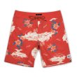 画像1: [BRIXTON]-BARGE TRUNK-RED/CREAM- (1)