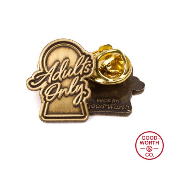 画像1: [GOOD WORTH]-Adults Only Pin- (1)