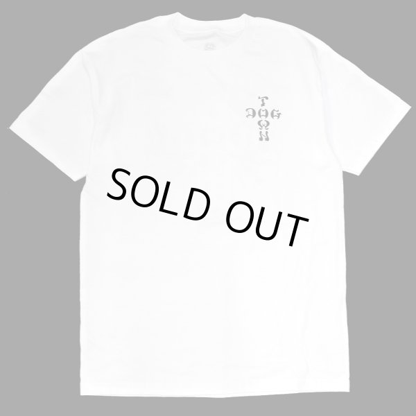 画像2: [DOGTOWN]-Cross Logo S/S Tee-WHITE- (2)