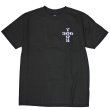 画像2: [DOGTOWN]-Cross Logo S/S Tee-BLACK- (2)