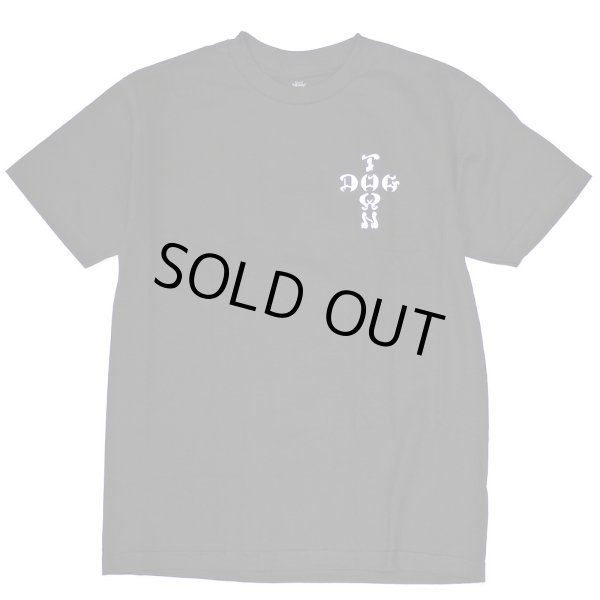 画像2: [DOGTOWN]-Cross Logo S/S Tee-BLACK- (2)