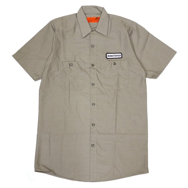 画像2: [DOGTOWN]-S/S Workshirt-Grey- (2)