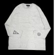 画像2: [CRACKHOUSE]-Lenz x CH LongSleeve Tee-GRAY- (2)