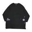 画像2: [CRACKHOUSE]-Lenz x CH LongSleeve Tee-BLACK- (2)