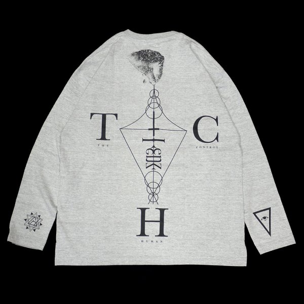 画像1: [CRACKHOUSE]-Lenz x CH LongSleeve Tee-GRAY- (1)