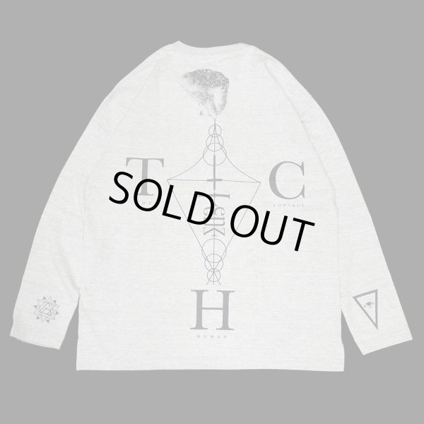 画像1: [CRACKHOUSE]-Lenz x CH LongSleeve Tee-GRAY- (1)