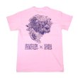 画像1: [DxAxM X REAL REGGAE]-麻龍 Tee-PiNK/PURPLE- (1)