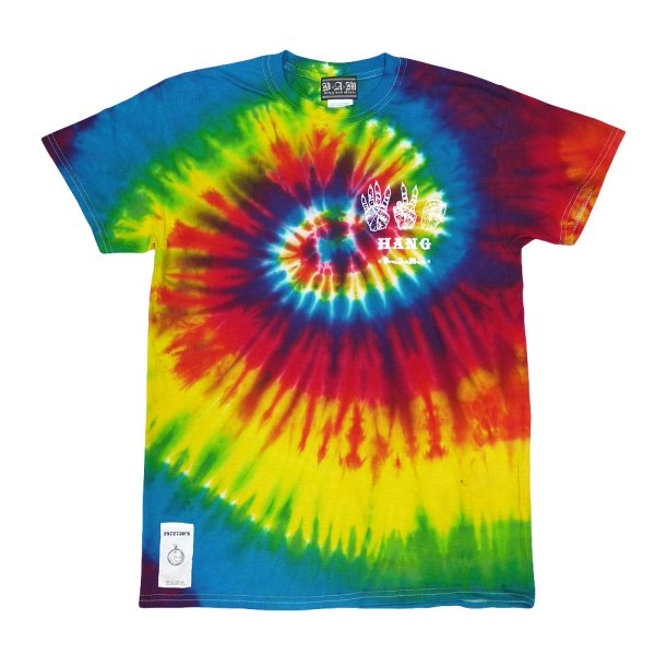 画像1: [DxAxM x HANG]-TIE DYE Tee-Rainbow- (1)