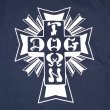 画像3: [DOGTOWN]-Cross Logo S/S Tee-NAVY- (3)
