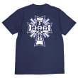 画像1: [DOGTOWN]-Cross Logo S/S Tee-NAVY- (1)