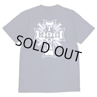 DOGTOWN]-Cross Logo S/S Tee-WHITE-CRUCIAL（クルーシャル）