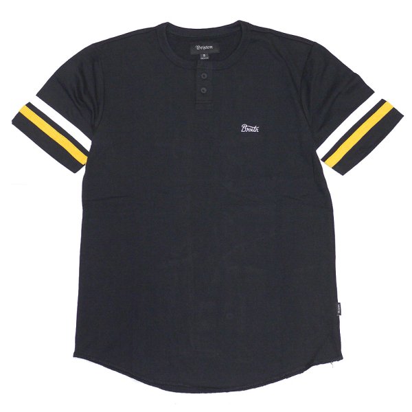 画像2: [BRIXTON]-POTRERO II S/S HNLY-BLACK- (2)
