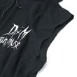 画像4: [DxAxM]-Satanism Sleeve Less Zip Parka-BK- (4)