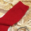 画像2: [SURF SKATE CAMP]-Cable Socks-RED- (2)