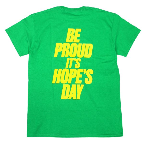 画像1: [SLIP&Co.]-IT'S HOPE'S DAY TEE-GREEN- (1)