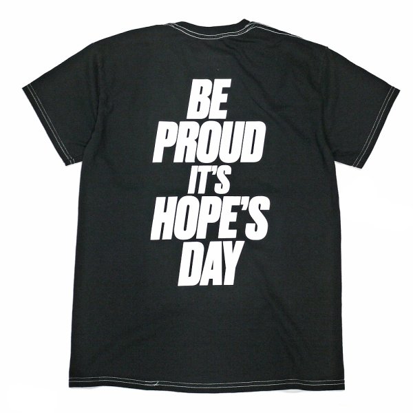 画像1: [SLIP&Co.]-IT'S HOPE'S DAY TEE-BLACK- (1)