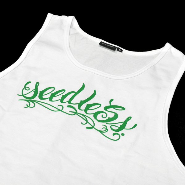 画像1: [seedleSs]-sd green tanktop-White- (1)