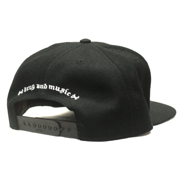 画像4: [DxAxM]-KLASSiC SNAPBACK CAP-BKxBKxWHT- (4)