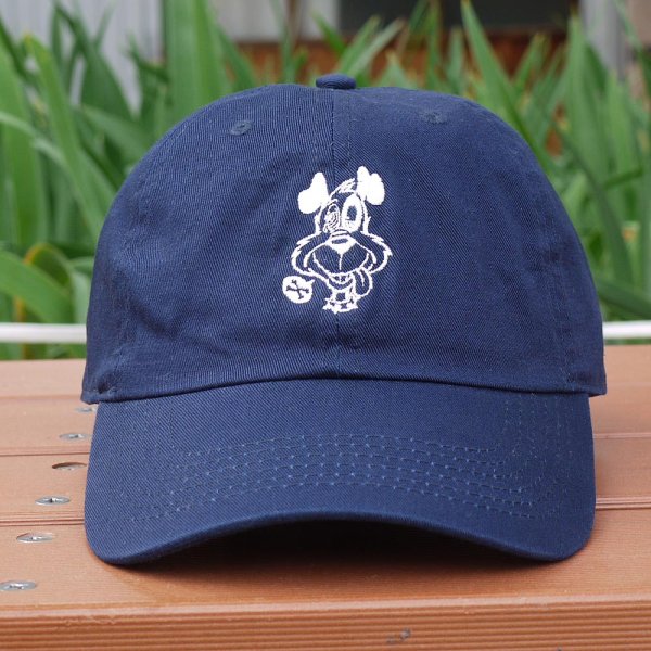 画像2: [DxAxM]-DOG 6 Panel Cap-NAVY- (2)