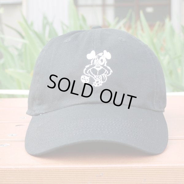 画像2: [DxAxM]-DOG 6 Panel Cap-BLACK- (2)