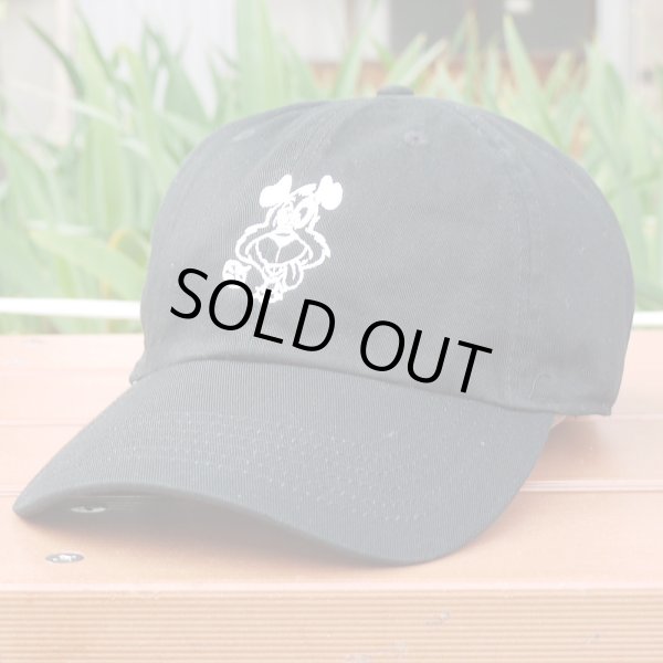 画像1: [DxAxM]-DOG 6 Panel Cap-BLACK- (1)