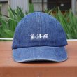 画像2: [DxAxM]-LOGO 6 Panel Cap-Denim Blue- (2)