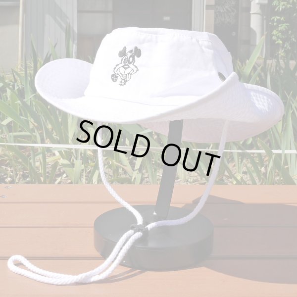 画像3: [DxAxM]-DOG SAFARI HAT-WHITE- (3)