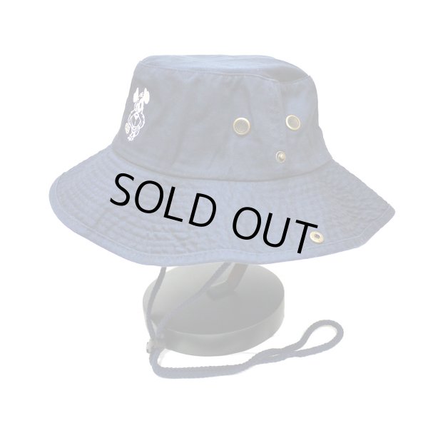 画像2: [DxAxM]-DOG SAFARI HAT-NAVY- (2)