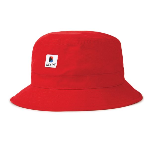 画像1: [BRIXTON]-STOWELL BUCKET HAT-RED- (1)