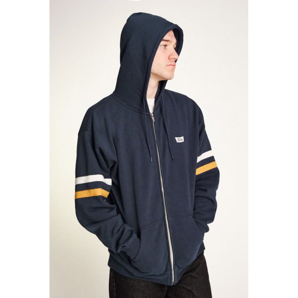 画像1: [BRIXTON]-STITH HOOD ZIP FLEECE- (1)