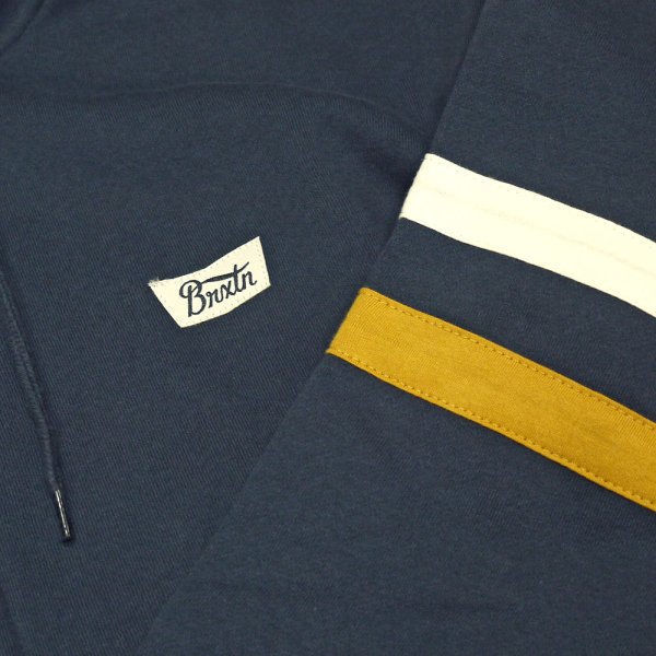 画像7: [BRIXTON]-STITH HOOD ZIP FLEECE- (7)