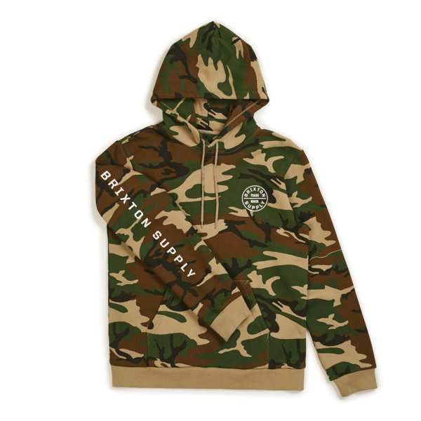 画像2: [BRIXTON]-OATH II INTL HOOD-CAMO- (2)