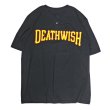 画像1: -30%off-[DEATHWISH]-Drug out BLK Henley- (1)