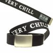 画像1: [DxAxM]-VERY CHILL BELT-BLACK- (1)