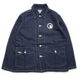 画像2: [seedleSs]-SD DENIM COVERALL JACKET-IT INDIGO- (2)