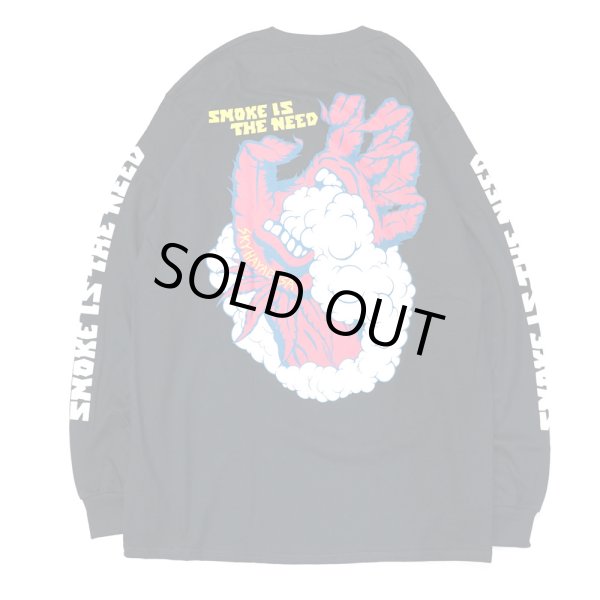 画像1: [DxAxM YAZANE MANABU]-スカイハヤブサ L/S Tee- (1)