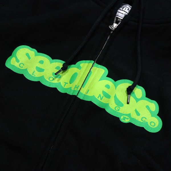 画像5: [seedleSs]-COOP ZIP UP HOODY-black- (5)