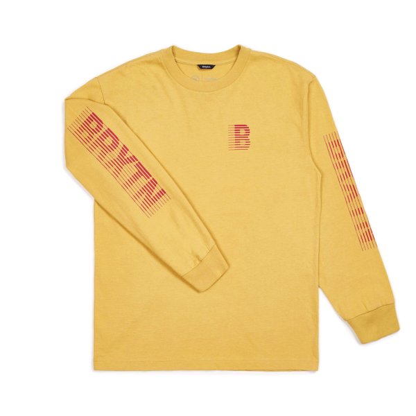 画像1: [BRIXTON]-COMMODORE L/S STANDARD TEE- (1)