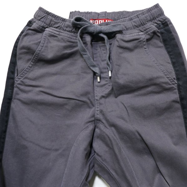 画像3: [NEO BLUE]-7642 CHARCOAL STRIPE JOGGERS- (3)