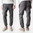 画像2: [NEO BLUE]-7642 CHARCOAL STRIPE JOGGERS- (2)