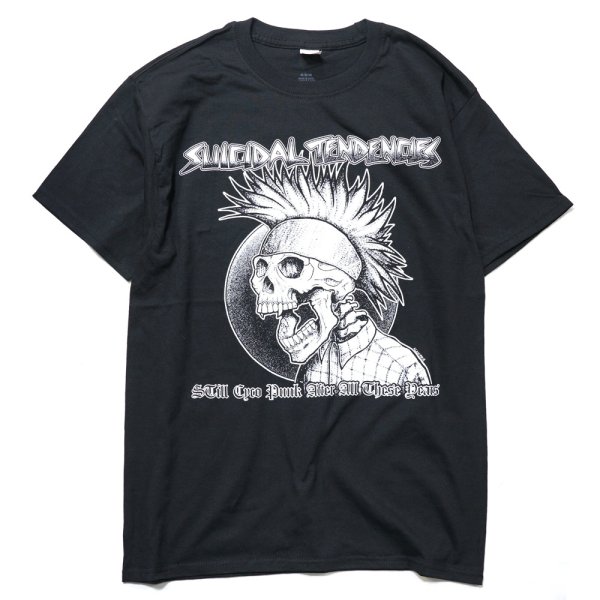 画像1: [SUICIDAL TENDENCIES]-TS 87 STill Cyco Punk Tee-BLACK- (1)