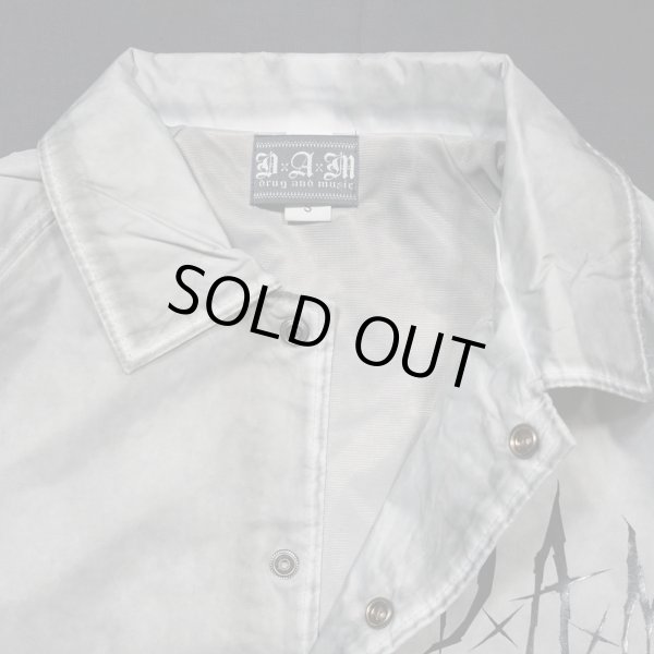 画像6: [DxAxM]-SATANISM OIL WASH JACKET-GREY- (6)