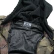 画像5: [DxAxM]-WEED SKULL FLEECE HOODIE JACKET-CAMO- (5)